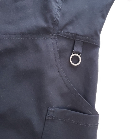 Cherokee Infinity Mock Wrap Scrub Top XXS - Picture 3 of 8